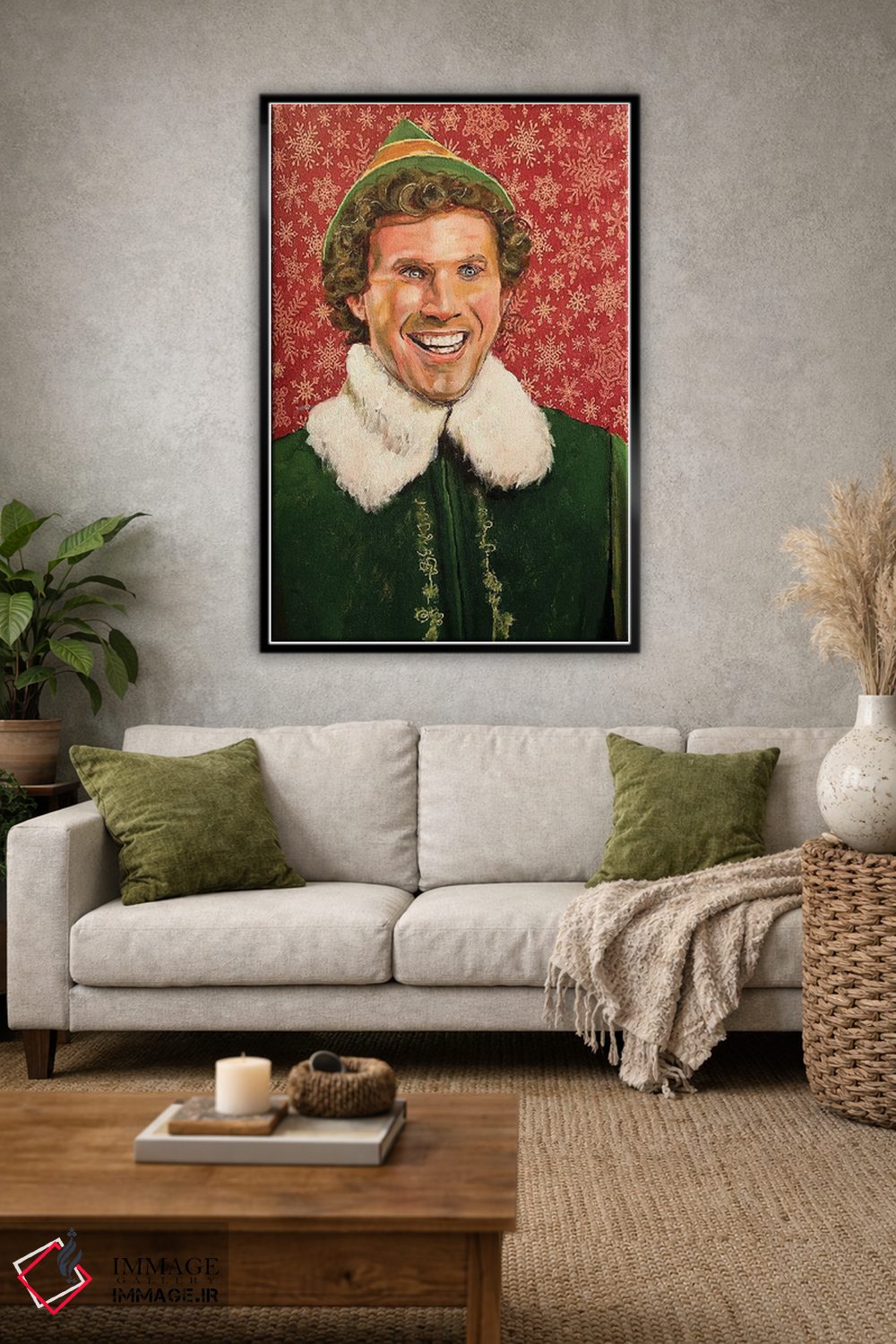 تابلو دکوراتیو الف اثر جوئل تش - D1B