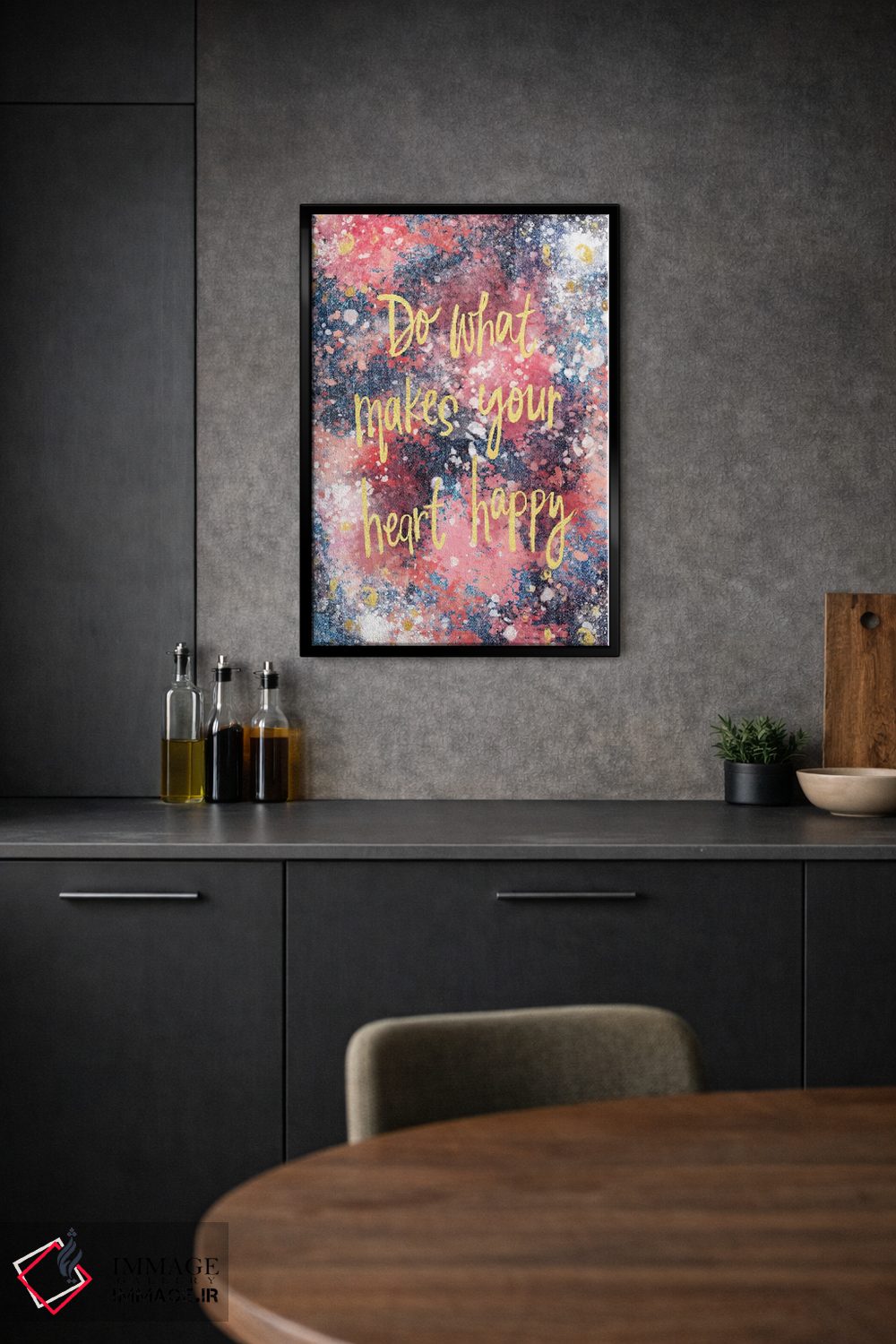 تابلو دکوراتیو حس خوب شماره ۱ اثر جوی تینگ - D1B