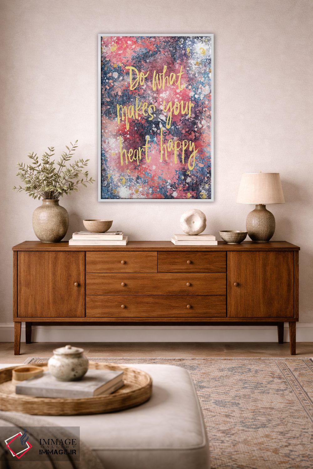 تابلو دکوراتیو حس خوب شماره ۱ اثر جوی تینگ - D2W