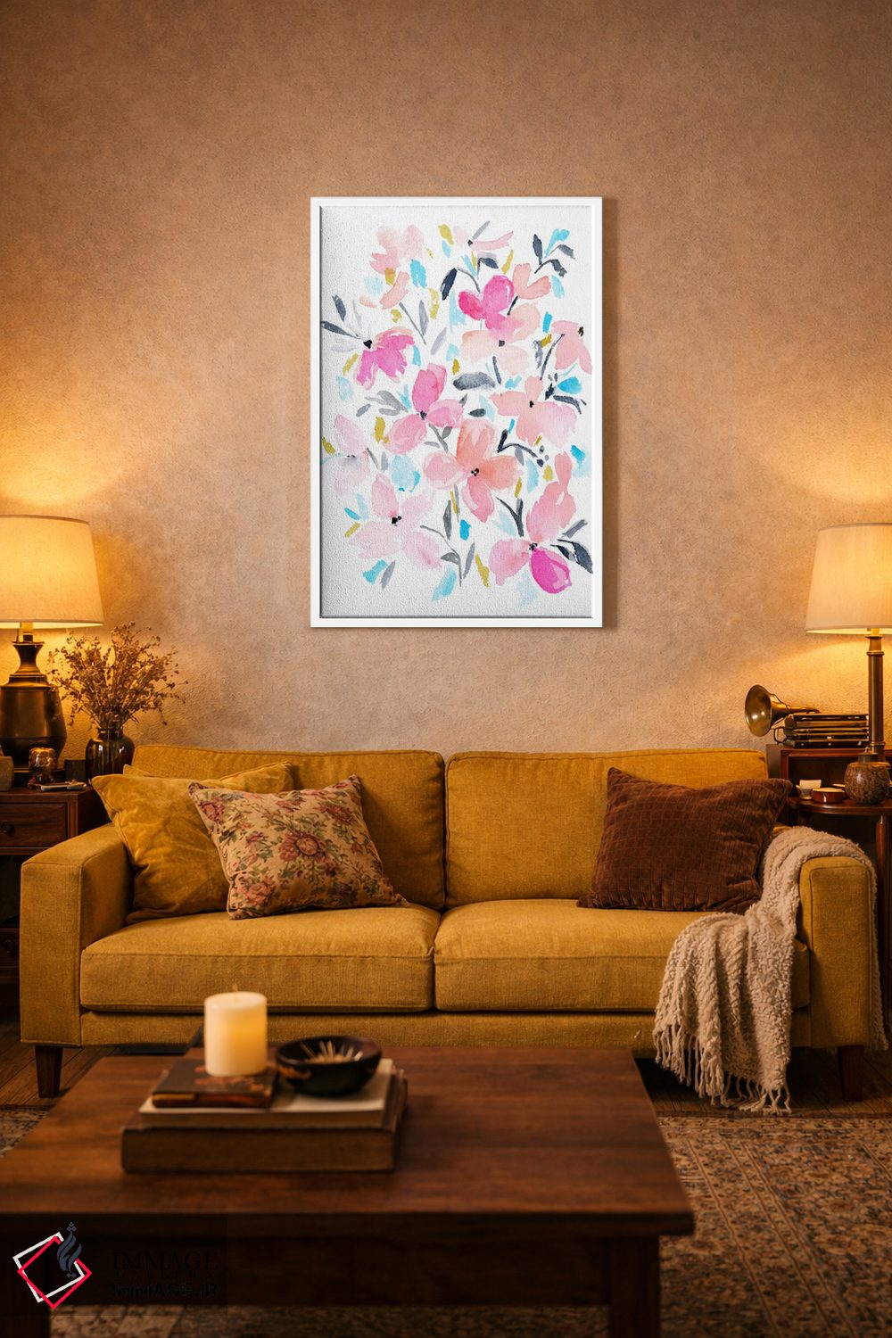 تابلو دکوراتیو شفق شمالی اثر جوی تینگ - D2W