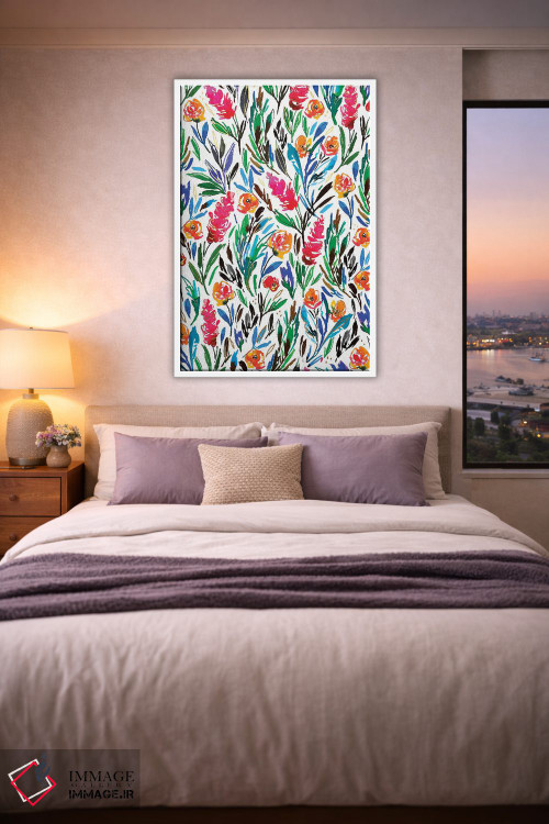 تابلو دکوراتیو سرگرمی گل ها شماره ۳ اثر جوی تینگ - D2W