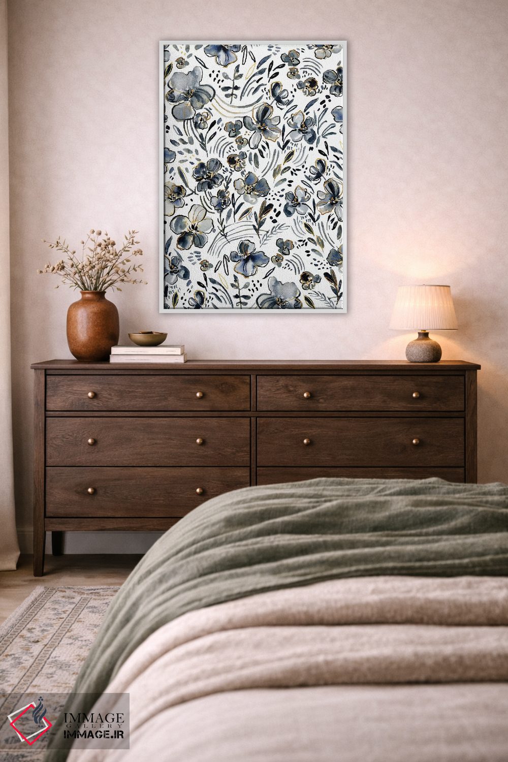 تابلو دکوراتیو شکوفه ها شماره ۹ اثر جوی تینگ - D3W