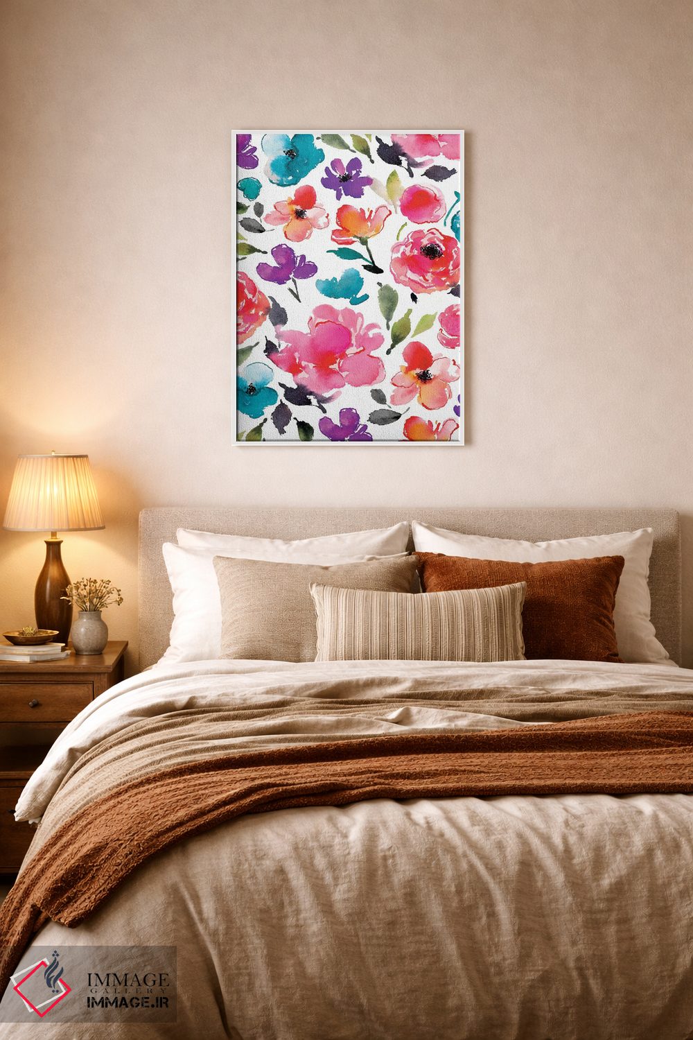 تابلو دکوراتیو شکوفه ها شماره ۵ اثر جوی تینگ - D5W