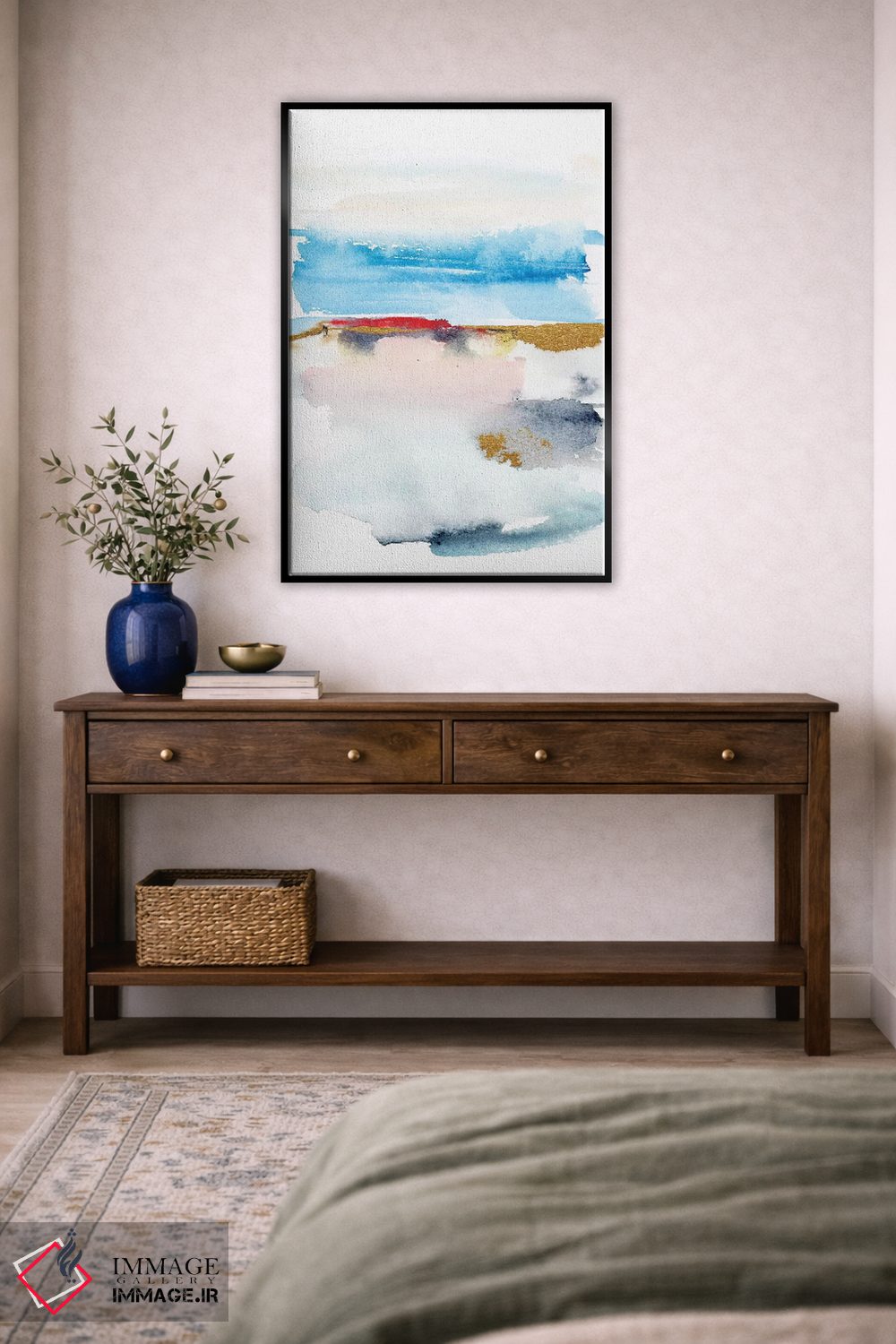 تابلو مینیمال مناظر انتزاعی شماره ۶ اثر جوی تینگ - D5B