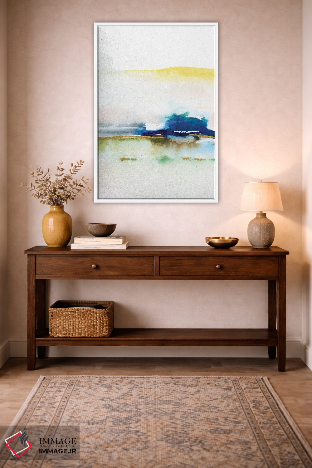 تابلو مینیمال مناظر انتزاعی شماره ۲ اثر جوی تینگ - D3W