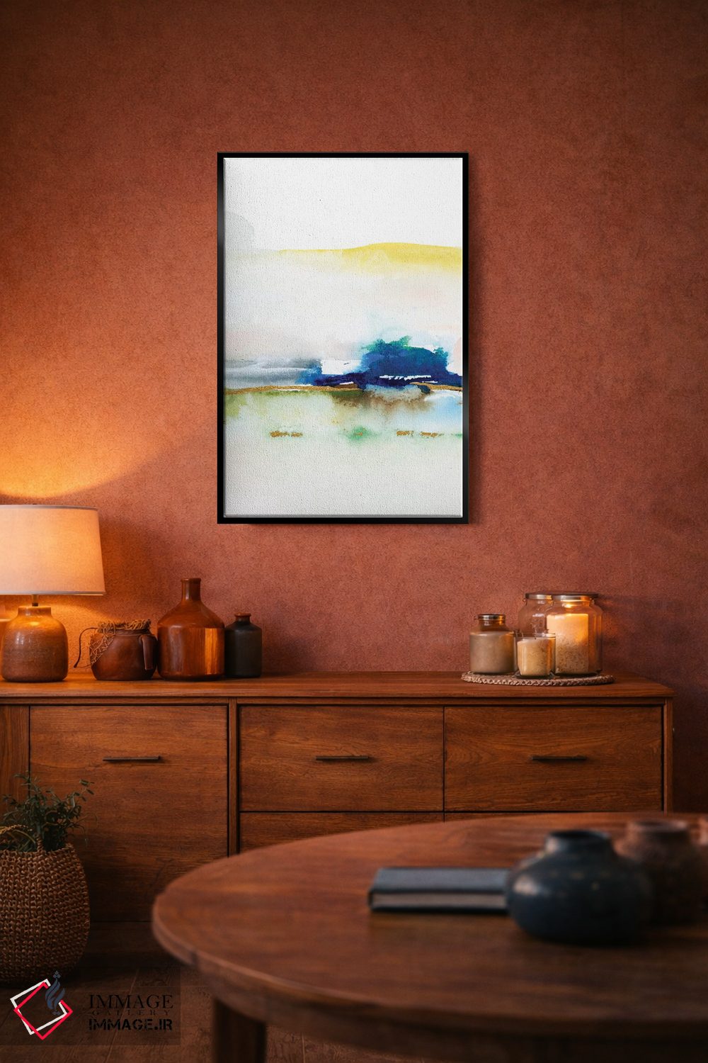 تابلو مینیمال مناظر انتزاعی شماره ۲ اثر جوی تینگ - D6B