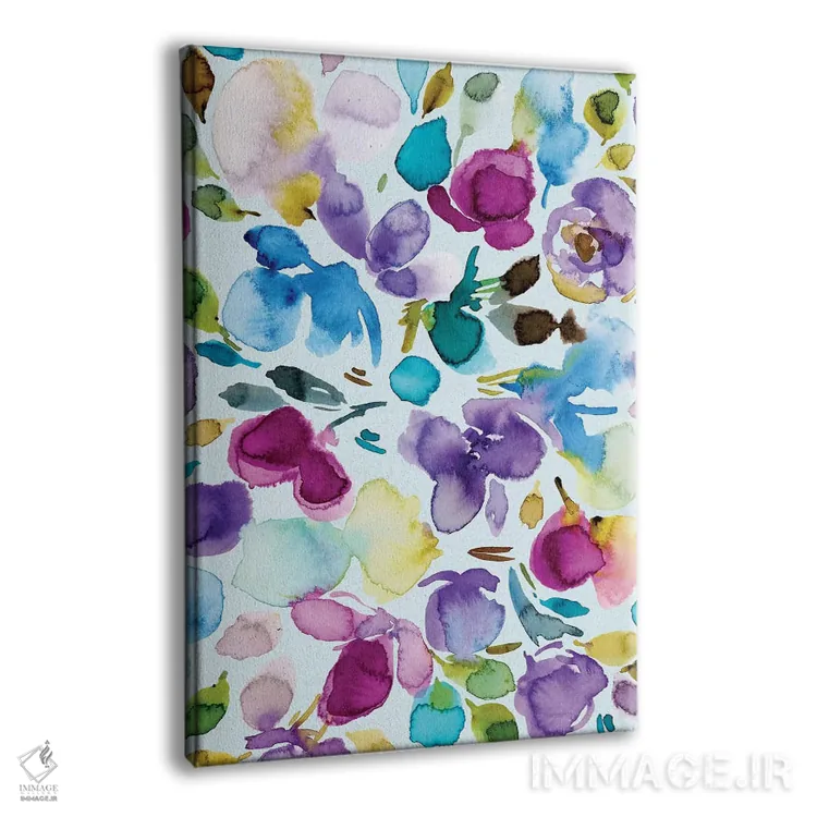 تابلو دکوراتیو جشن گل ها شماره ۳ اثر جوی تینگ - نمای پرسپکتیو محصول