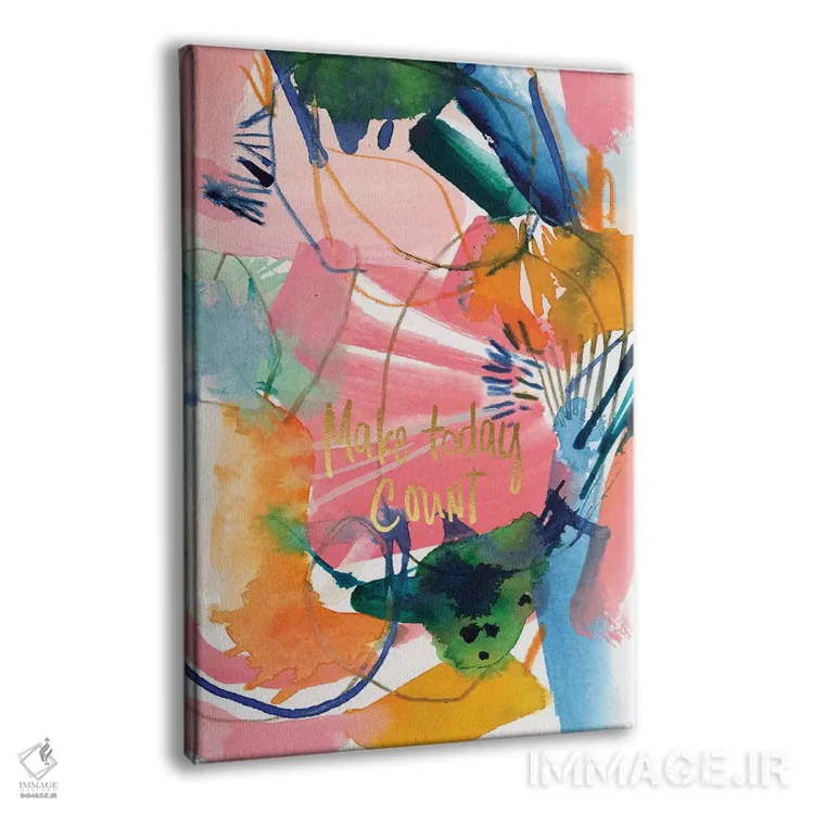 تابلو دکوراتیو الهام نقاشانه شماره ۷ اثر جوی تینگ - نمای پرسپکتیو محصول