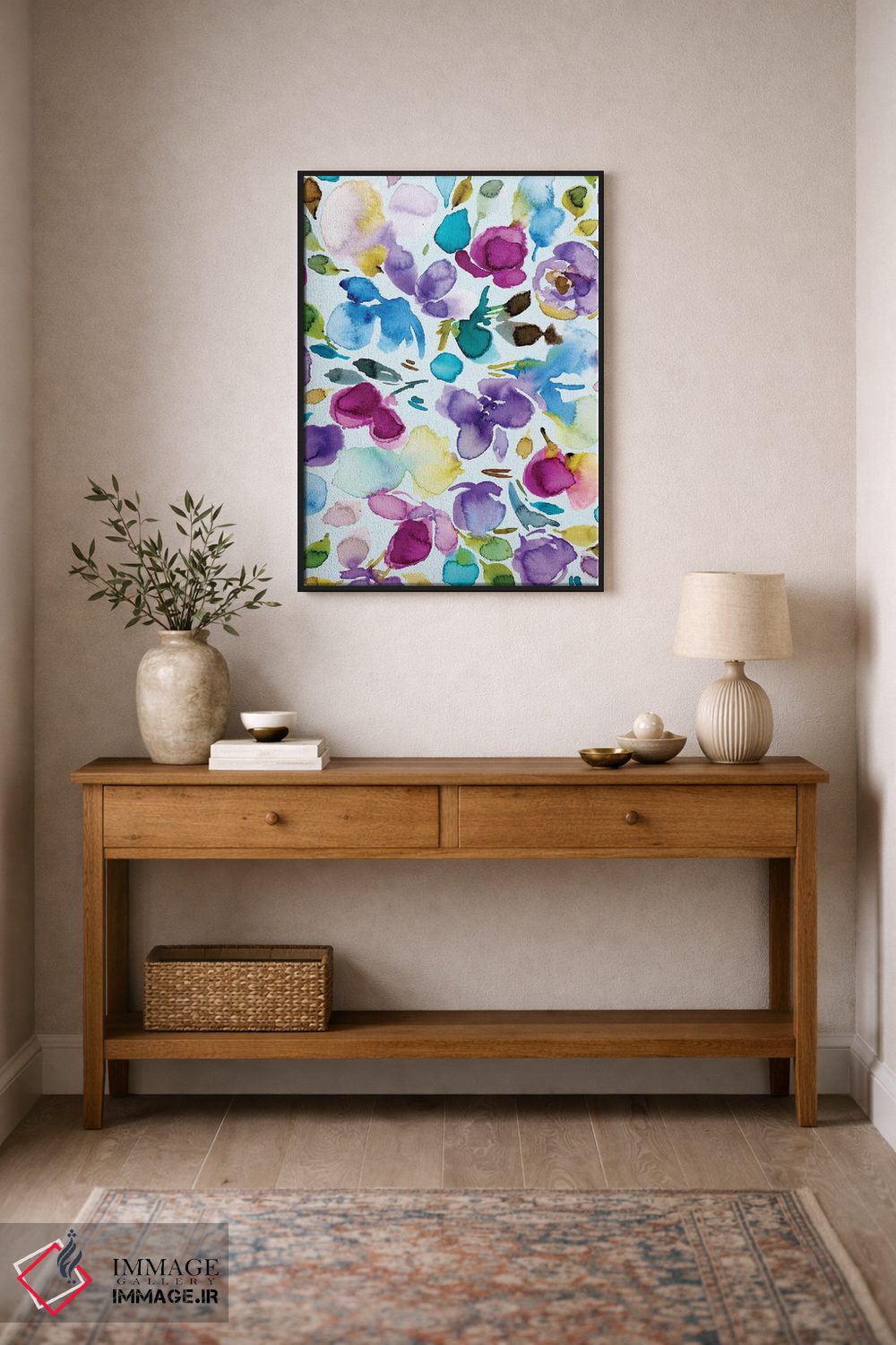 تابلو دکوراتیو جشن گل ها شماره ۳ اثر جوی تینگ - D1B