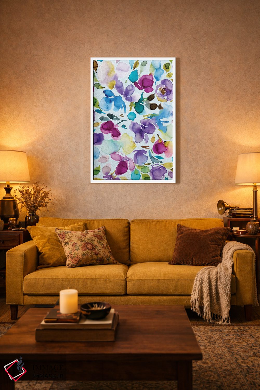 تابلو دکوراتیو جشن گل ها شماره ۳ اثر جوی تینگ - D2W