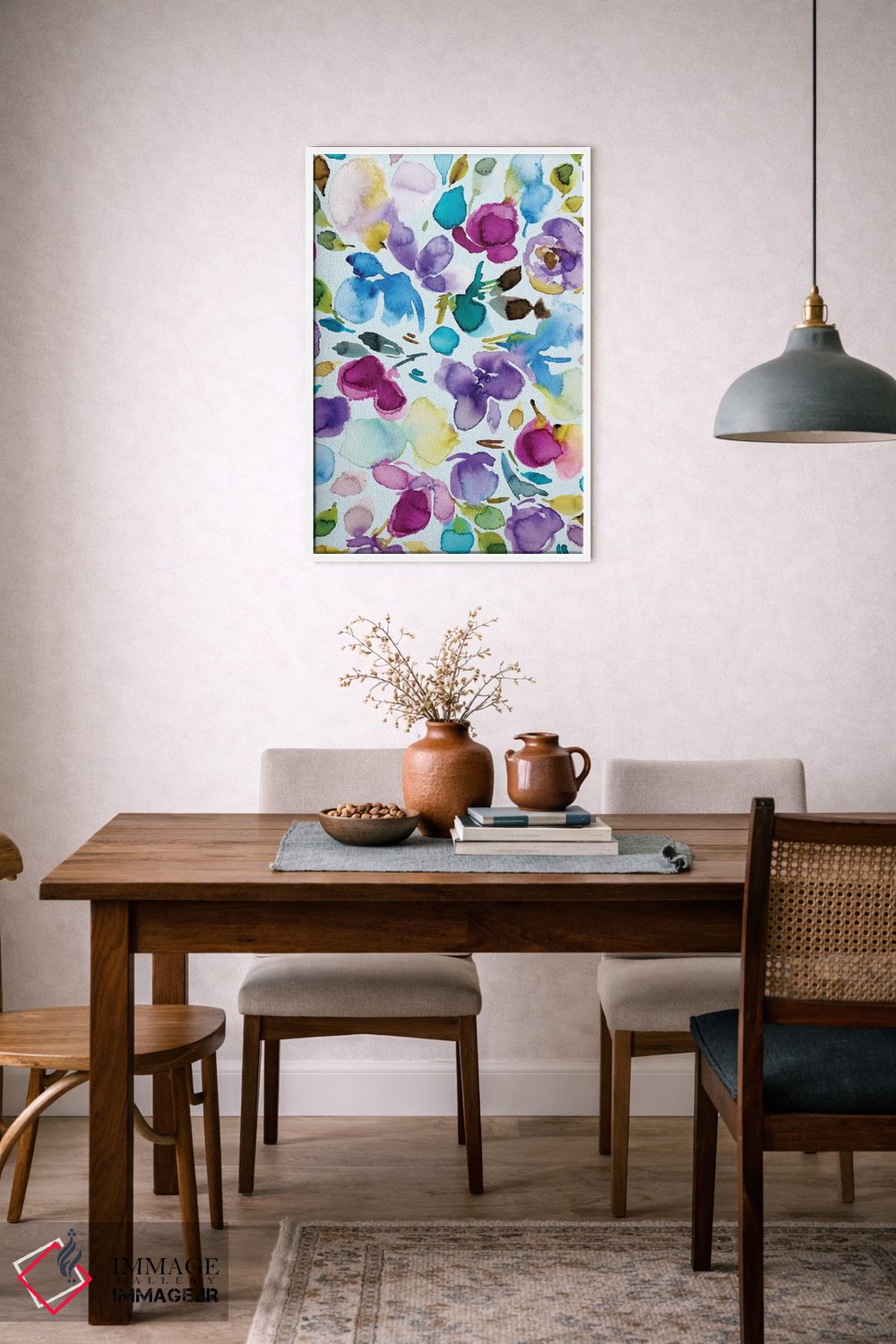 تابلو دکوراتیو جشن گل ها شماره ۳ اثر جوی تینگ - D6W