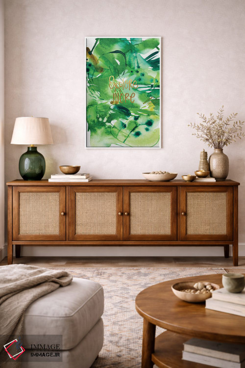 تابلو دکوراتیو الهام نقاشانه شماره ۶ اثر جوی تینگ - D3W