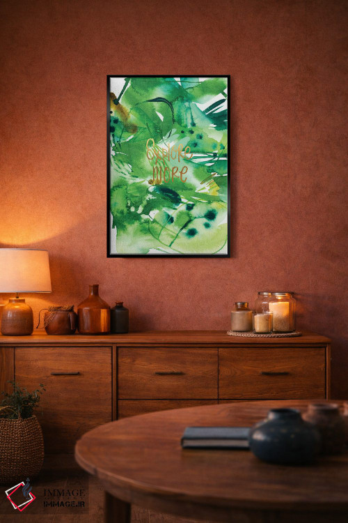تابلو دکوراتیو الهام نقاشانه شماره ۶ اثر جوی تینگ - D5B