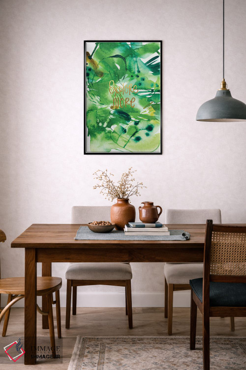 تابلو دکوراتیو الهام نقاشانه شماره ۶ اثر جوی تینگ - D6B