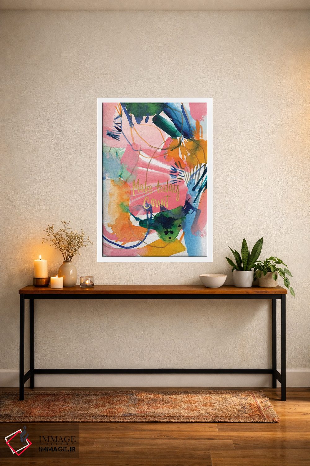 تابلو دکوراتیو الهام نقاشانه شماره ۷ اثر جوی تینگ - D4W