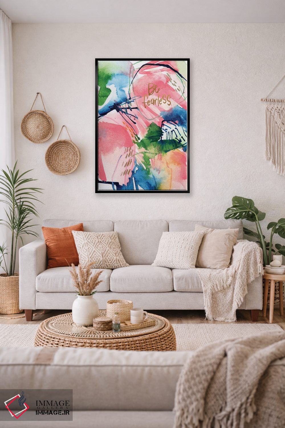 تابلو دکوراتیو الهام نقاشانه شماره ۵ اثر جوی تینگ - D5B