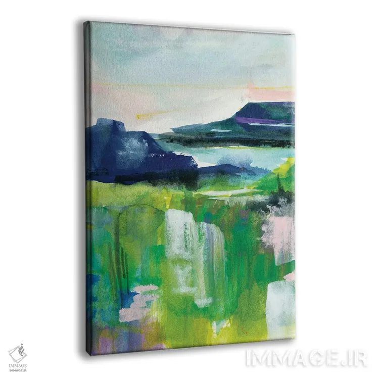 تابلو انتزاعی مقصد شماره ۱ اثر جوی تینگ - نمای پرسپکتیو محصول