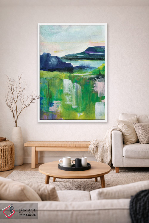 تابلو انتزاعی مقصد شماره ۱ اثر جوی تینگ - D1W