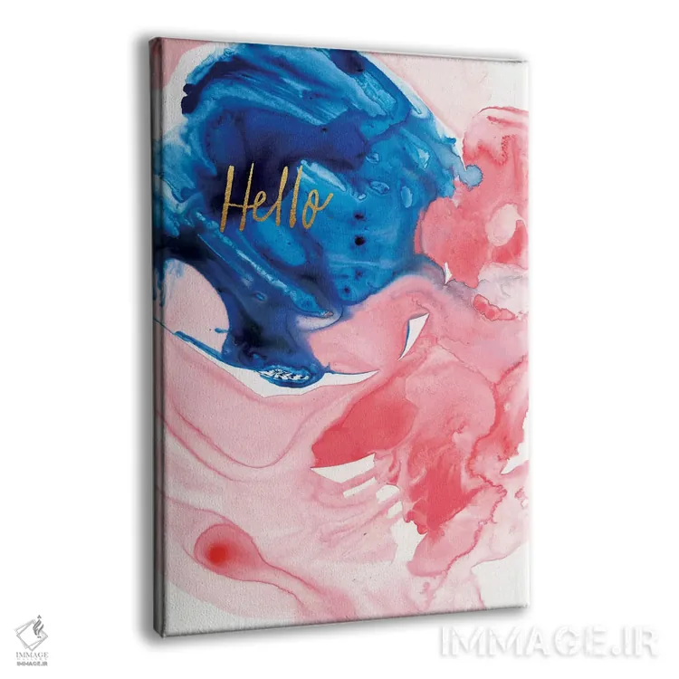 تابلو انتزاعی احساسات نقاشانه ۳ اثر جوی تینگ - نمای پرسپکتیو محصول