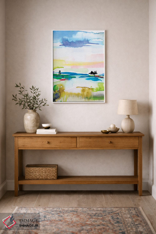 تابلو انتزاعی مقصد ۲ اثر جوی تینگ - D1W