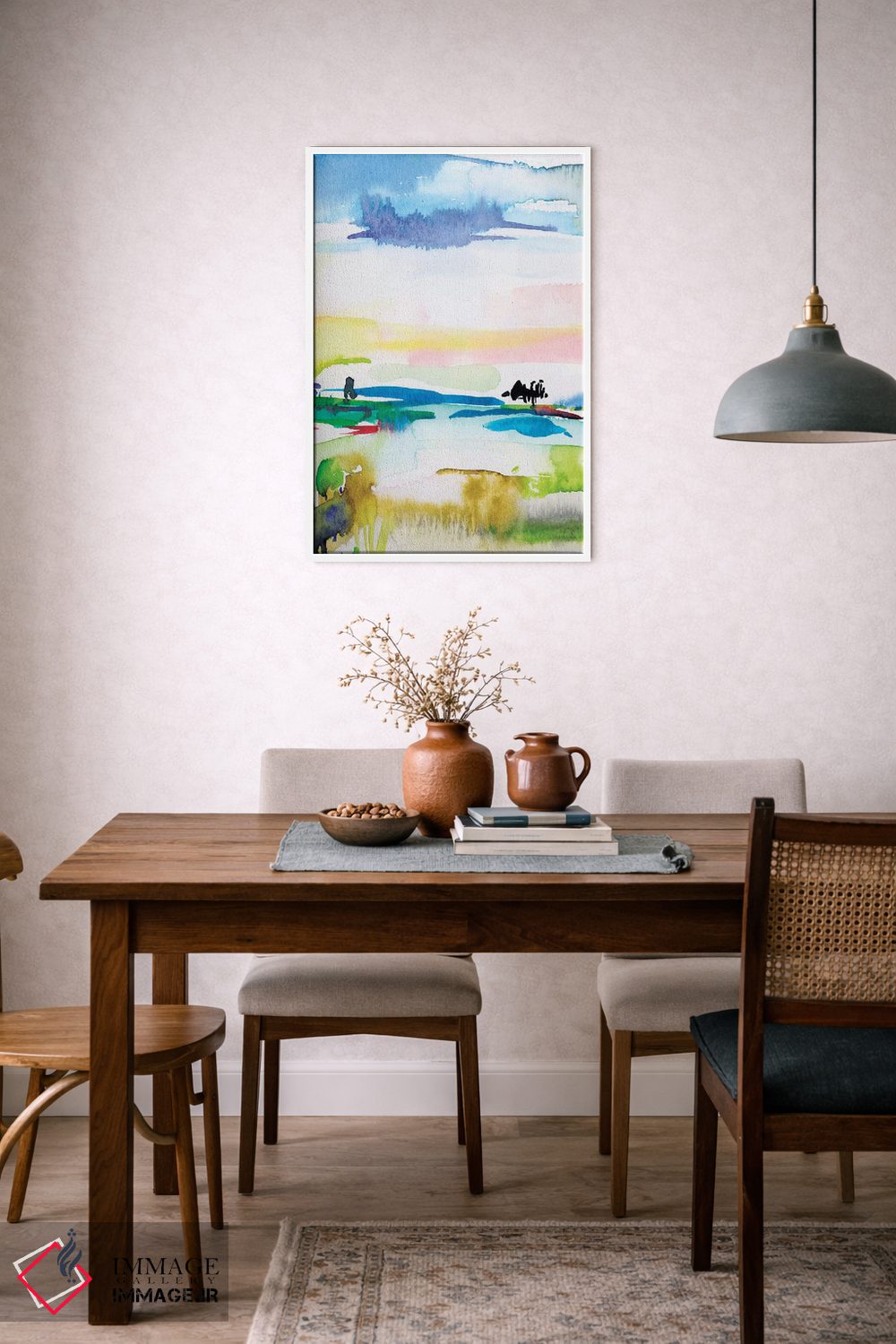 تابلو انتزاعی مقصد ۲ اثر جوی تینگ - D5W