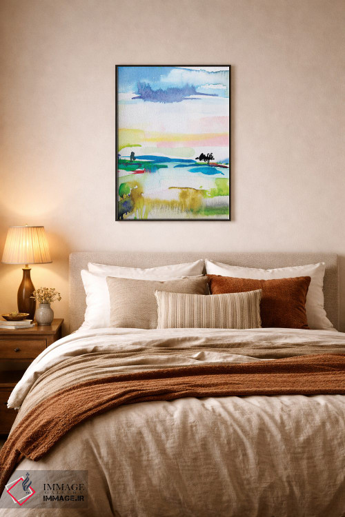 تابلو انتزاعی مقصد ۲ اثر جوی تینگ - D6B