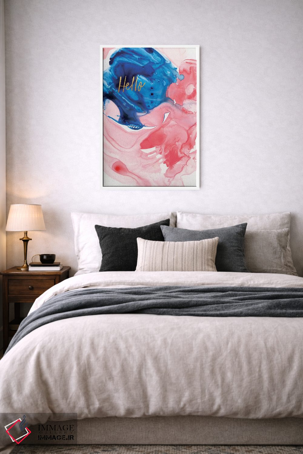 تابلو انتزاعی احساسات نقاشانه ۳ اثر جوی تینگ - D5W