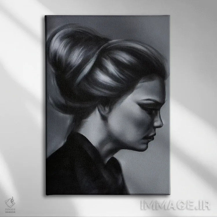 تابلو دکوراتیو گذشته آینده اثر جودی توماس - نمای روبهرو روی دیوار