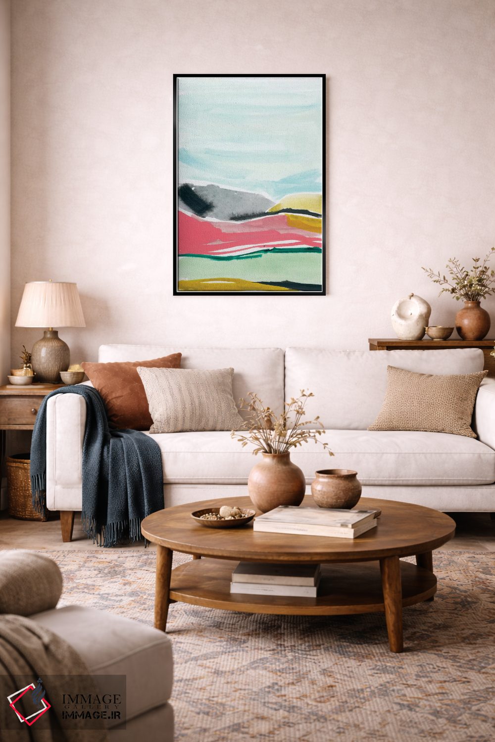 تابلو انتزاعی مناظر انتزاعی ۲ اثر جوی تینگ - D3B