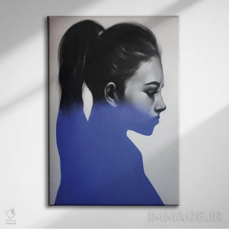 تابلو دکوراتیو غروب ۱ اثر جودی توماس - نمای روبهرو روی دیوار