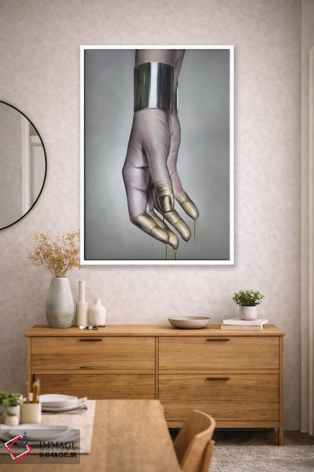 تابلو دکوراتیو درخشندگی اثر جودی توماس - D1W