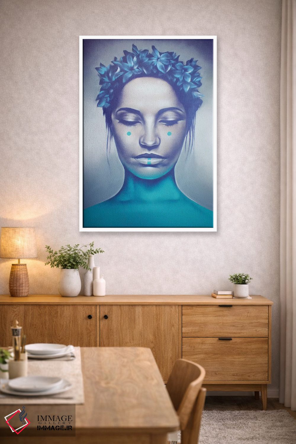 تابلو دکوراتیو رازآلود اثر جودی توماس - D3W