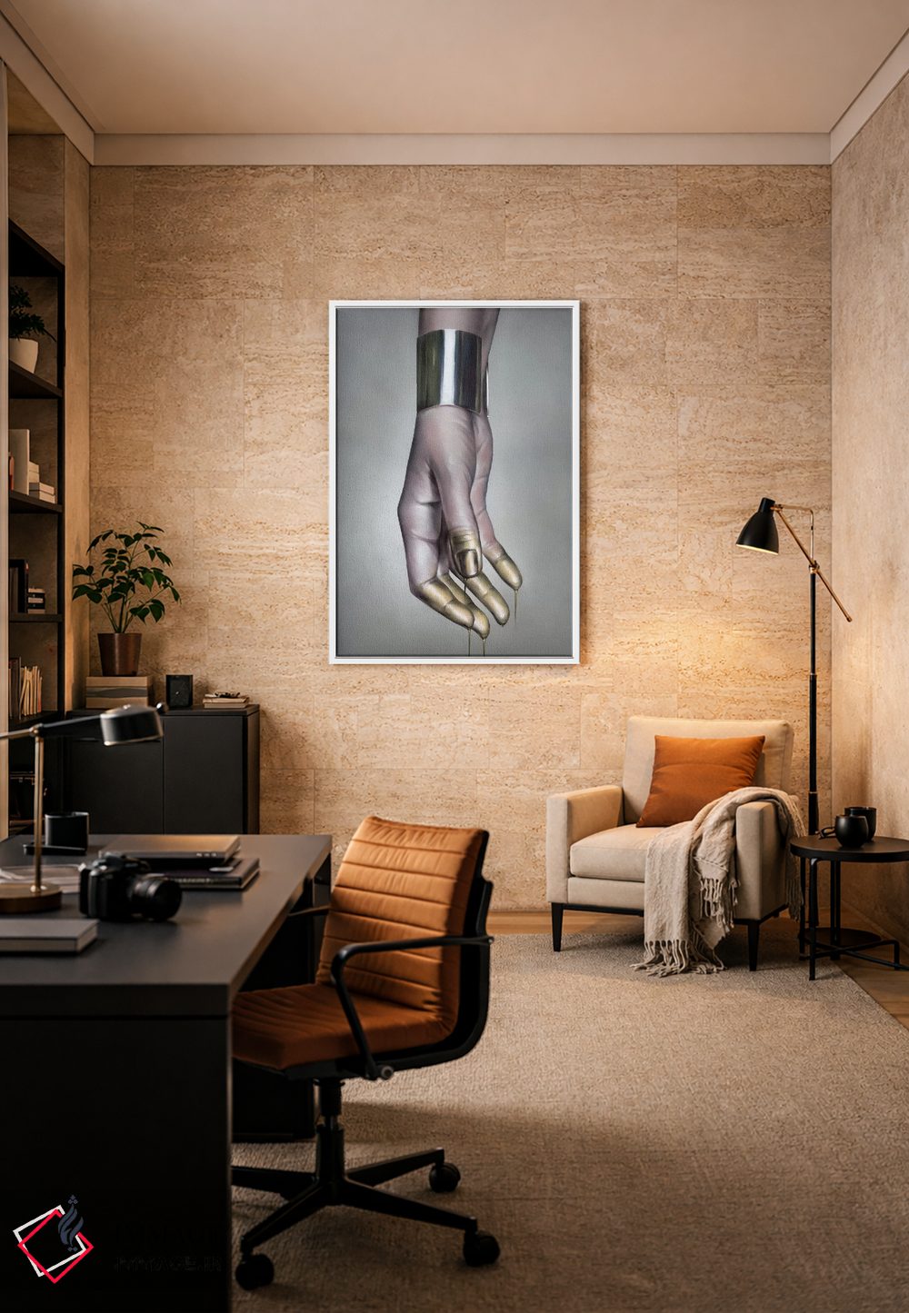 تابلو دکوراتیو درخشندگی اثر جودی توماس - D6W