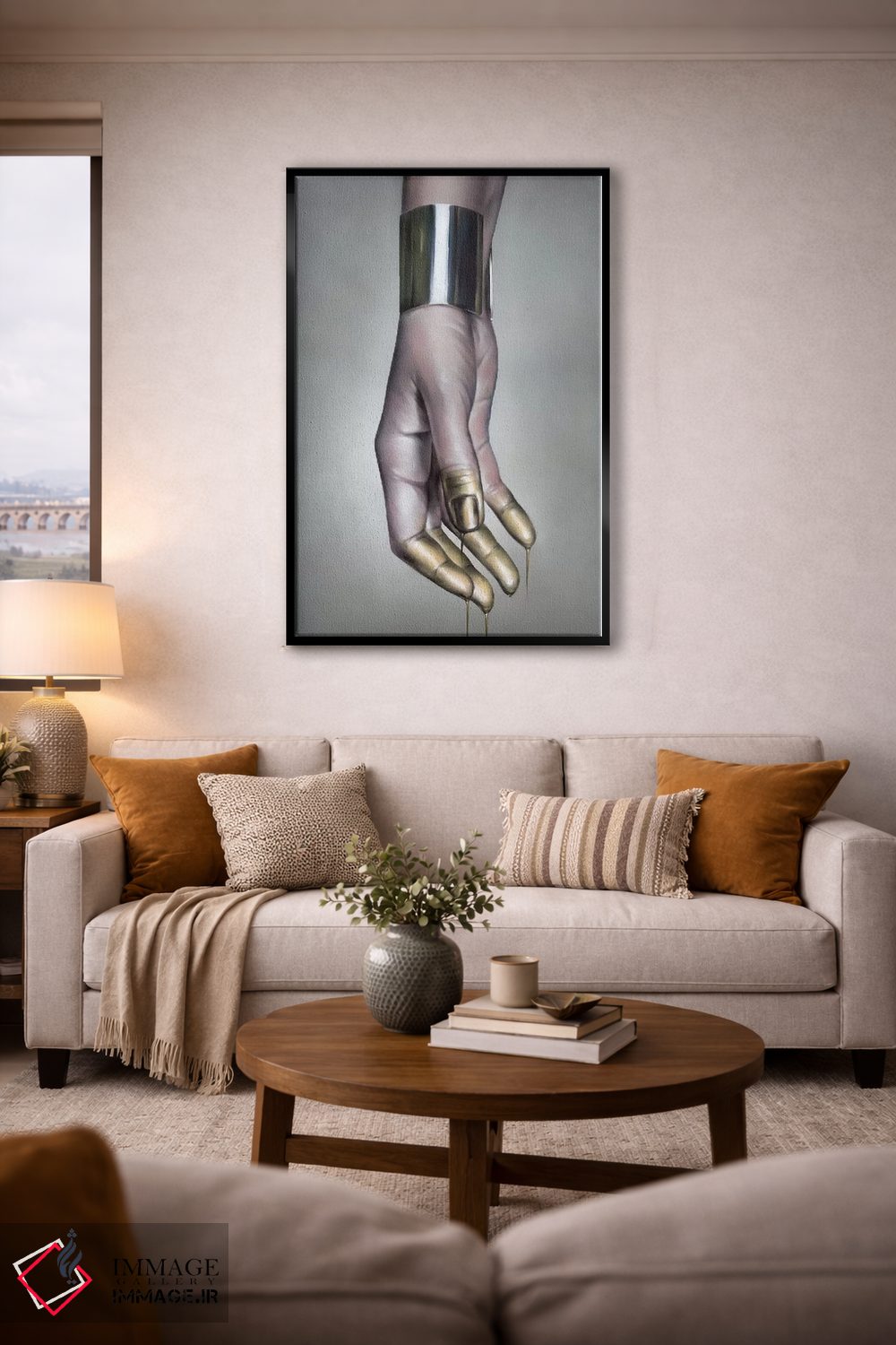 تابلو دکوراتیو درخشندگی اثر جودی توماس - D5B