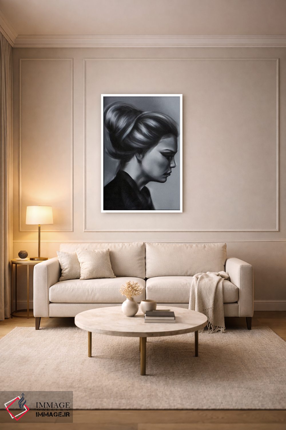 تابلو دکوراتیو گذشته آینده اثر جودی توماس - D4W