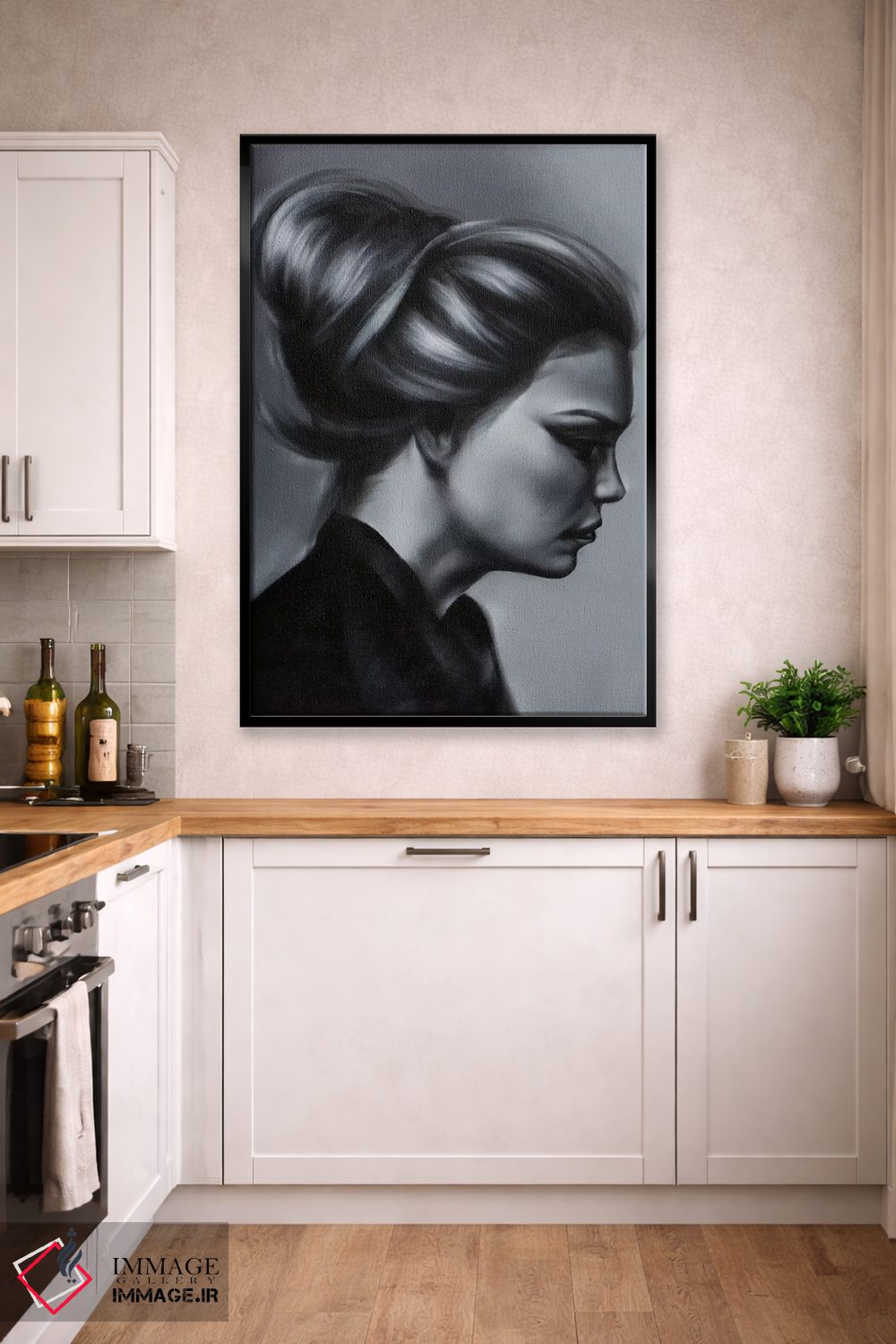 تابلو دکوراتیو گذشته آینده اثر جودی توماس - D3B