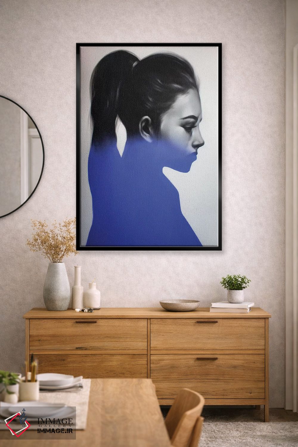 تابلو دکوراتیو غروب ۱ اثر جودی توماس - D3B