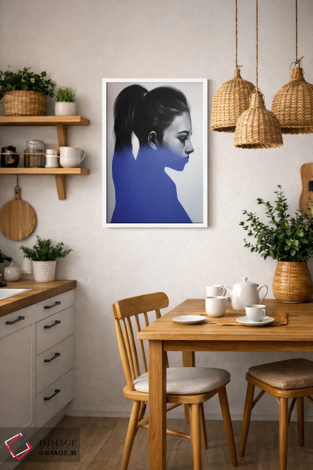 تابلو دکوراتیو غروب ۱ اثر جودی توماس - D4W