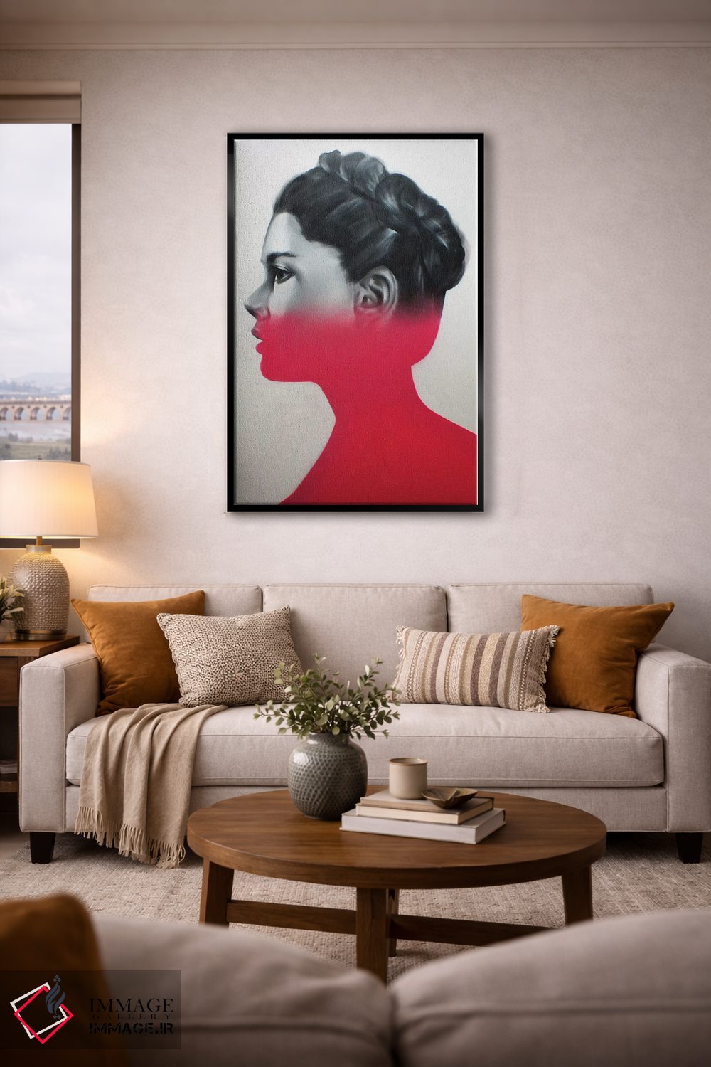 تابلو دکوراتیو غروب ۲ اثر جودی توماس - D5B