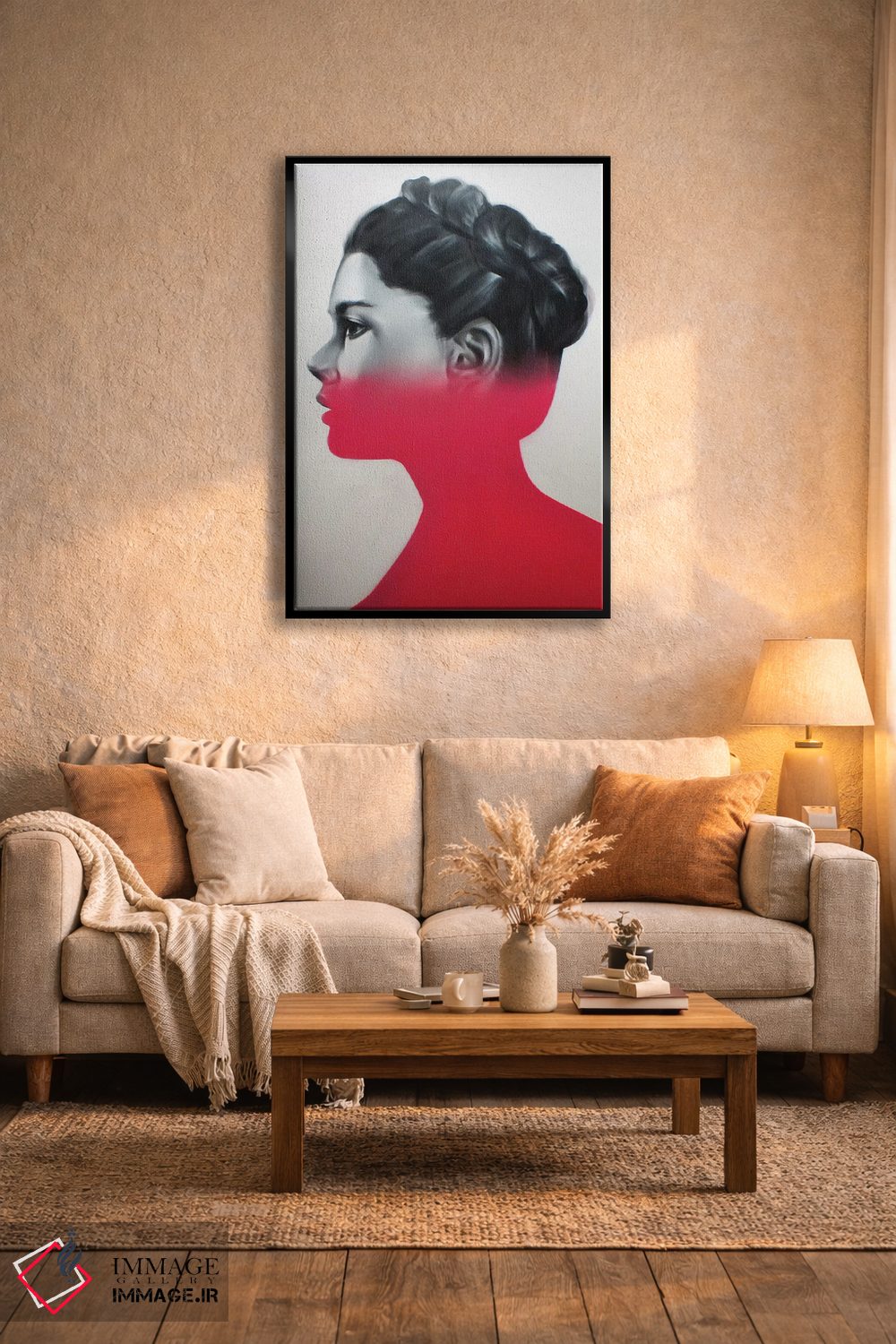 تابلو دکوراتیو غروب ۲ اثر جودی توماس - D6B