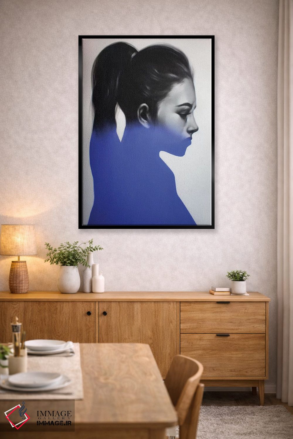 تابلو دکوراتیو غروب ۱ اثر جودی توماس - D6B