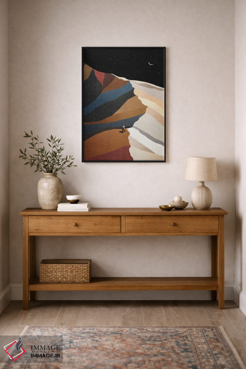 تابلو مدرن پرمبیولت اثر استون کلاژز - D2B