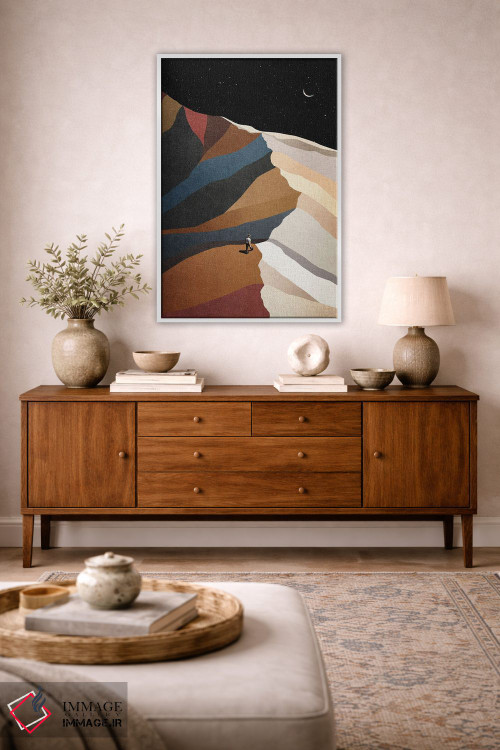 تابلو مدرن پرمبیولت اثر استون کلاژز - D3W