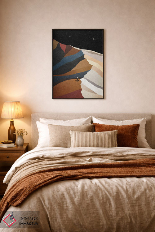 تابلو مدرن پرمبیولت اثر استون کلاژز - D6B