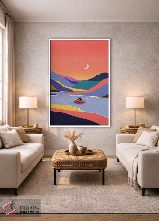 تابلو مدرن با هم بهتر اثر استون کلاژز - D1W