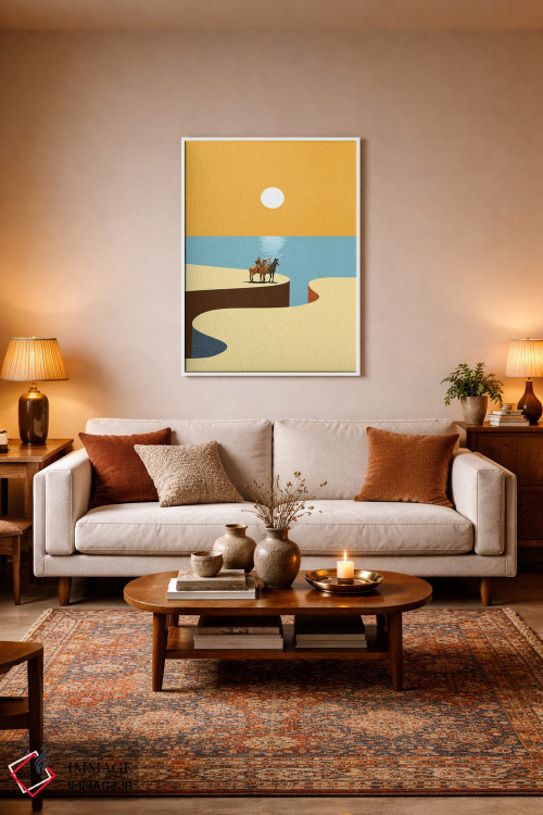 تابلو مدرن فراتر از محدودیت ها اثر استون کلاژز - D2W