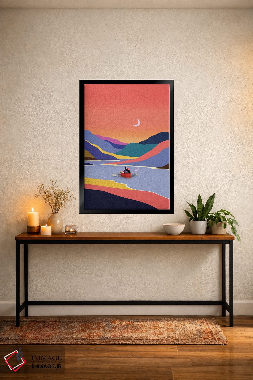 تابلو مدرن با هم بهتر اثر استون کلاژز - D4B