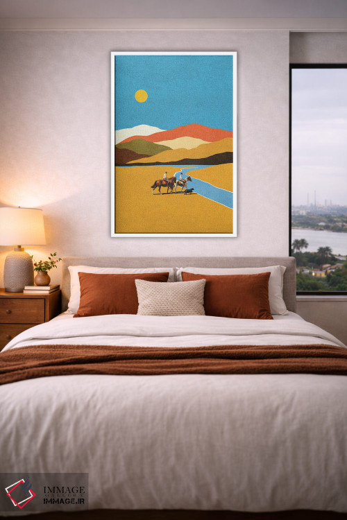 تابلو مدرن ادامه بده اثر استون کلاژز - D3W