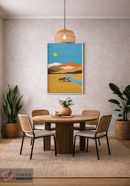 تابلو مدرن ادامه بده اثر استون کلاژز - D2W