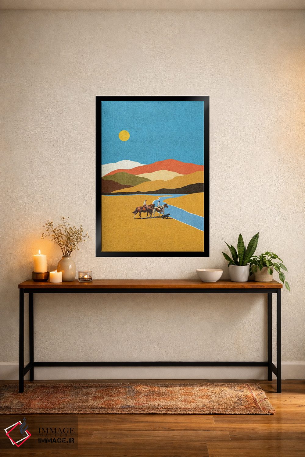 تابلو مدرن ادامه بده اثر استون کلاژز - D5B